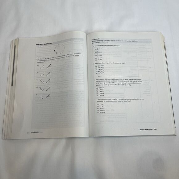 Barron's SAT Subject Test: Physics, 2nd Edition -Paperback - VERY GOOD by Jansen - Picture 8 of 14